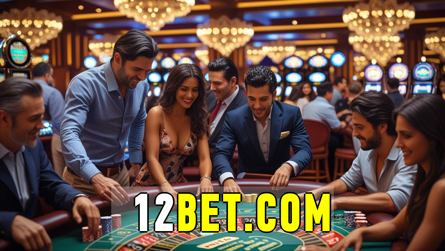 12bet: Caça-níqueis e Bônus Imperdíveis no Cassino ao Vivo!